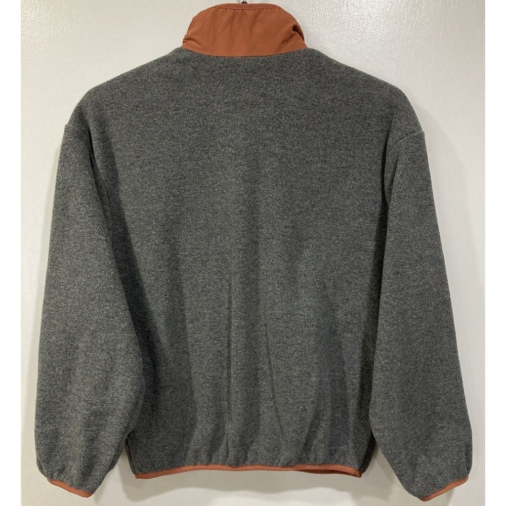 Patagonia Synchilla Fleece Full Zip Jacket Nickel w/ Burl Red Women's Size M NWT - Picture 5 of 5